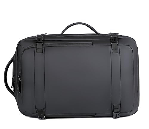 Kamlui Laptop Backpack for Men Travel Large Capacity - Fits up to 17.3-inch Notebooks Business Computer Bag - color: Black281