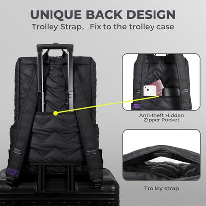 Puffer Backpack Daily Lightweight 17 Inch Laptop Carry-on