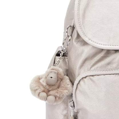 Kipling Women's City Pack Mini Backpack, Lightweight Versatile Daypack, Bag - color: Metallic Glow, size: Mini