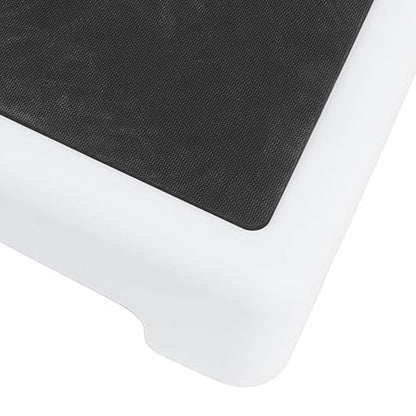 Bath Shower Step Stool Non Slip Platform, Portable Riser with Anti Slip Mat for Bathroom, Bathtub Car, Lightweight, Sturdy Plastic Construction