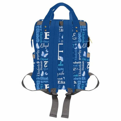 MyPupSocks Custom Diaper Bag, Customized Diaper Backpack Personalized Mummy Nursing Baby Bags Fashion Shoulders Bag Casual Daypack Travel Bag for Mom Girls Mother's Day - color: Color 13