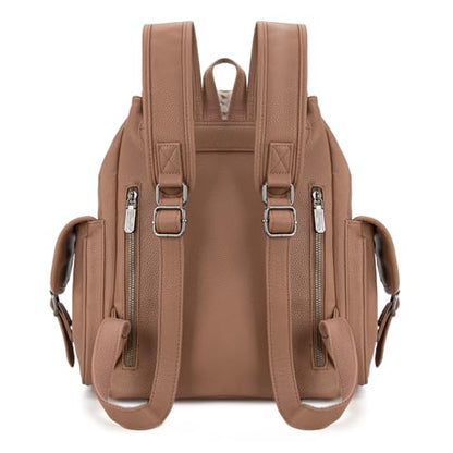 Montana West Wrangler Backpack Purse for Women Hair-on Cowhide Backpacks Western Travel Bags - color: Cowhide Khaki