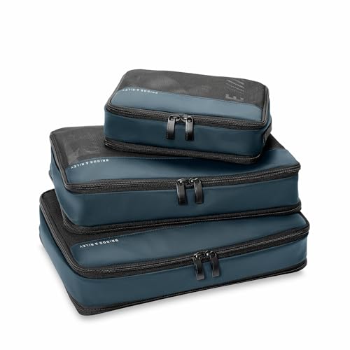 Briggs & Riley Travel Essentials Carry-On Compression Packing Cube Set - color: Ocean, size: Carry-On