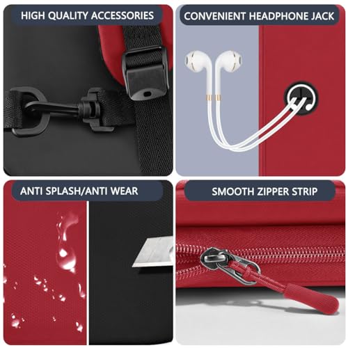 ZINZ Slim & Expandable Laptop Backpack 17 inch Travel Business Backpack Water Resistant Daypack Bookpack for Most 17 inch NoteBooks，B01RD01 - color: B01rd01