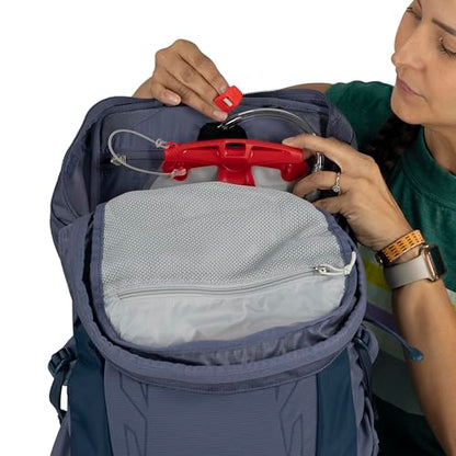Osprey Tempest 26L Women's Lightweight Hiking Backpack - Daypack for Travel & Camping, Black/Coal Grey - color: Black/Coal Grey, size: 26L - Standard Fit