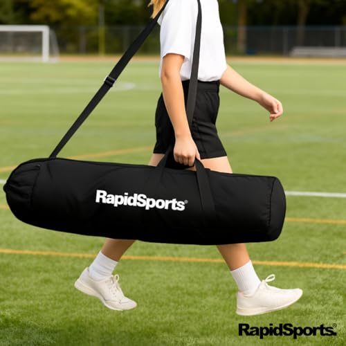 Fitness Health - Speed & Agility Athlete Training Set, Speed Chute, Hurdles, Agility Ladder and Sports Cones, Metal Pegs & Carrying Bag