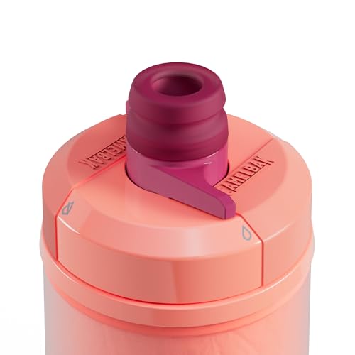 CamelBak Podium Chill Insulated Bike Squeeze Water Bottle, Cold Retention for Cycling, 24oz, Blush - color: Mercury Blush