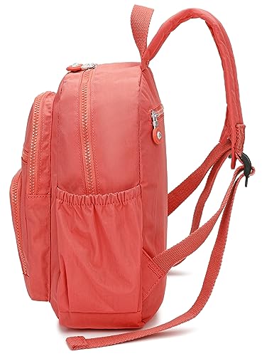 Mini Hiking Waterproof Backpack Purse for Women and Men,Travel Backpack 5L - color: Red
