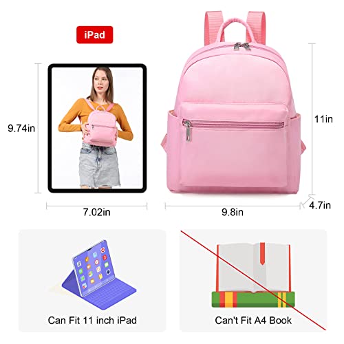 LOVEVOOK Backpack for Women Light Weight Waterproof Backpack Purses Daily Backpack… | Light Weight - color: Pink
