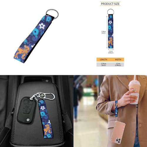 Talayituse Dinosaur Soccer Paw Print Backpack for Boys Elementary Middle High Schoolbag Bookbag with Lunch Box Pencil Case Water Bottle Sleeve 6 In 1 Rucksack for Back to School Supplies - color: Dinosaur Soccer Paw