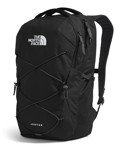 The North Face Jester Everyday Laptop Backpack - Commuter Daypack, Water Repellent, Laptop Sleeve, TNF Black-NPF, One Size - color: Tnf Black-npf