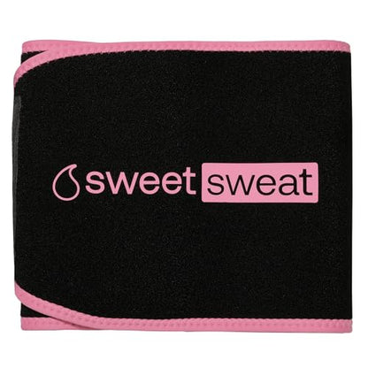 Sports Research Sweet Sweat Waist Trimmer 'Eco Series' - Made w/Yulex Technology · Eco Friendly · Neoprene Free - color: Pink, size: Medium