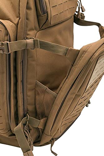 LA Police Gear Atlas 72 Hour Tactical Backpack for Men & Women, Large Bug Out Bag with MOLLE System, Hiking Hunting Combat Backpack, Grey - color: Grey