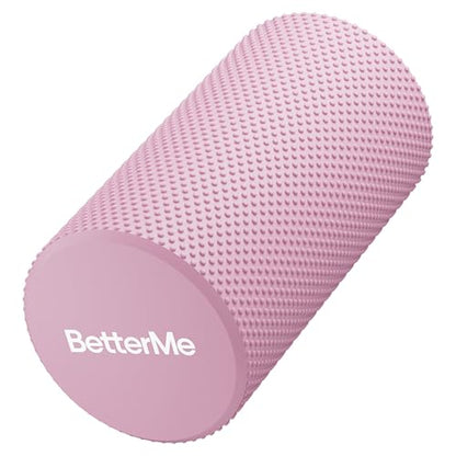 BetterMe Foam Roller for Muscle Recovery – High Density Exercise Roller for Back &Legs – Deep Tissue Massage Roller for Tension, Relief & Stretching (Raspberry Pink) - color: Raspberry Pink