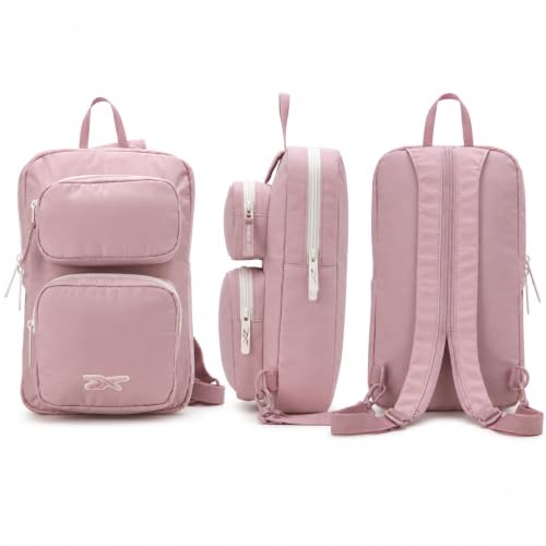 Reebok Unisex Crossbody Bag - Convertible Compact Durable Cross Body Bag for Women and Men - Gym and Travel Essentials, Size One Size, Mikayla Ashen Lilac - color: Mikayla Ashen Lilac