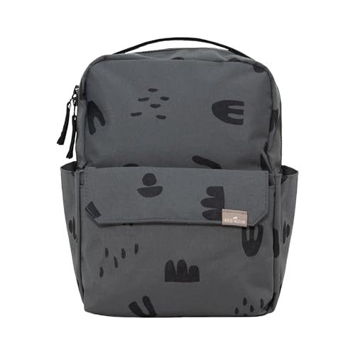 RED ROVR Mini Roo Lightweight Backpack | 6 pockets for everyday essentials (Charcoal Doodle) - color: Charcoal Doodle