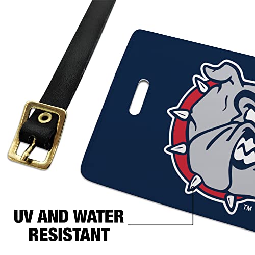 Gonzaga University Bulldogs Logo Luggage ID Tags Carry-On Cards - Set of 2