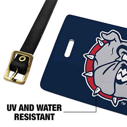 Gonzaga University Bulldogs Logo Luggage ID Tags Carry-On Cards - Set of 2