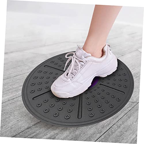 Abaodam Equilibrium Sense Training Board for Balance Exercise Durable PP Fitness Accessory Non Slip Massage Balance Plate for Physical Therapy and Coordination Training Purple