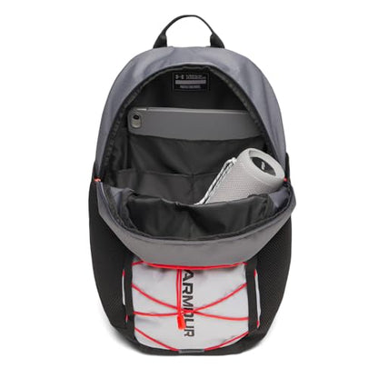 Under Armour Unisex Hustle Sport 6.0 Backpack, (012) Mod Gray/Black/Black, One Size Fits Most - color: (012) Mod Gray / Black / Black, size: One Size Fits Most