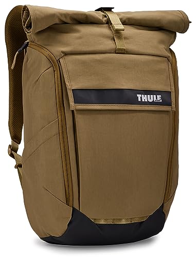 Thule Paramount 24L Backpack - Commuter Backpack with Padded Laptop Sleeve - Fits 16" laptops and 12" Tablets - Thoughtful Layout and Organization - color: Nutria, size: 24L