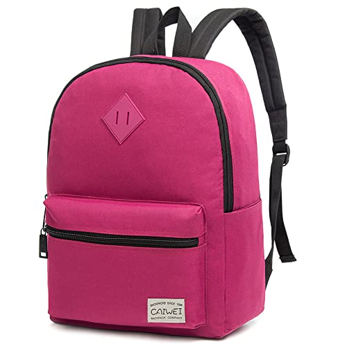 CAIWEI US Army Camo Children's backpack (Date red) - color: Date Red