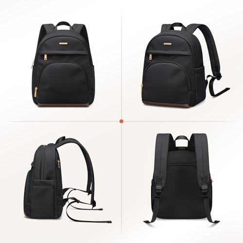 TENSTAR Mini Backpack for Women Stylish Convertible Back Pack Purse, Light Weight Daypack Purses Daily Backpack Cute Bookbag for College Travel, Black - color: Black