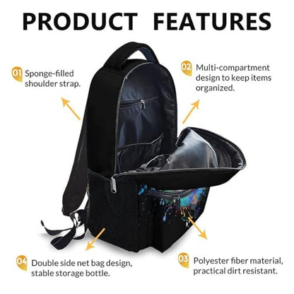Boys School Backpack Kids Baseball Backpacks Bookbag Back to School Supplies, 17 Inches Large Capacity Cool Sport Back Pack for Kindergarten Elementary Middle (Black) - color: Color 4