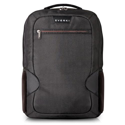 EVERKI Studio 14L Slim Laptop Backpack – Lightweight Business Travel Backpack for Men & Women with Padded Laptop Compartment, Corner Protection, Professional Backpack, Fits Laptops up to 15" – Black - size: 14 Liters