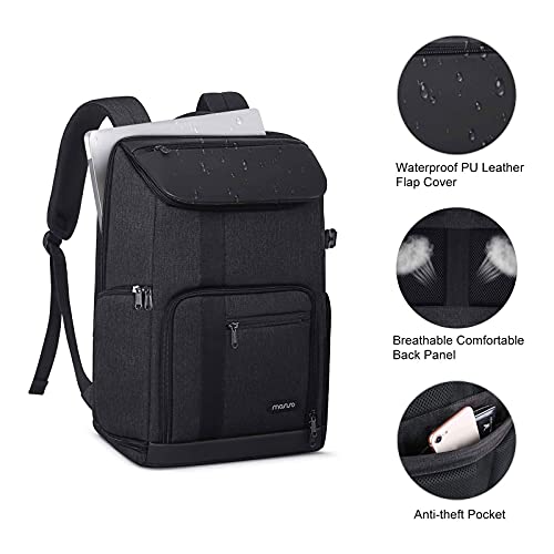 MOSISO Camera Backpack, DSLR/SLR/Mirrorless Large Men/Women Photography Camera Bag Case with 17.3 inch Laptop Compartment&Tripod Holder&Rain Cover Compatible with Canon/Nikon/Fuji/Laptop, Space Gray