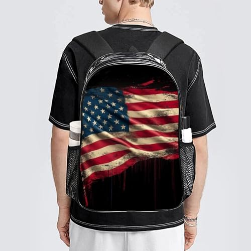 Backpack Polyester Multipurpose Anti-Theft American Flag Art Shoulder Bag Big Capacity Gym Outdoor Hiking Backpack With Padded Straps - color: Pattern 202