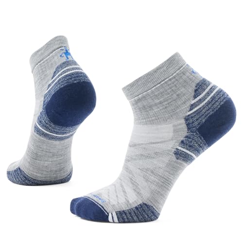 Smartwool Men's Hike Targeted Cushion Ankle Socks - color: Light Gray, size: Medium