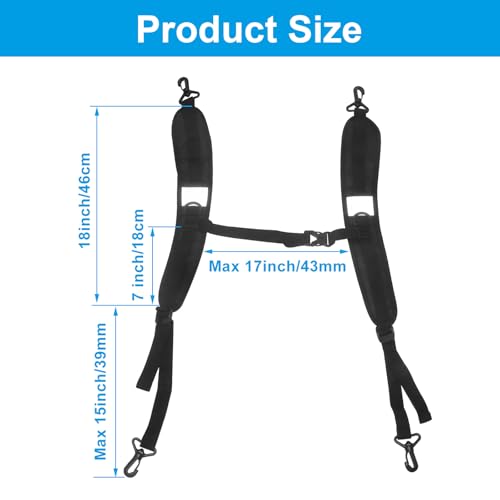 Adjustable Backpack Straps - style: Plastic Clips