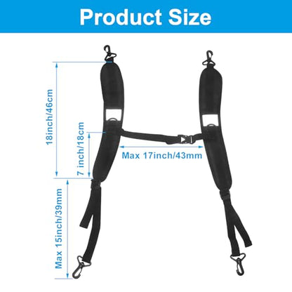 Adjustable Backpack Straps - style: Plastic Clips