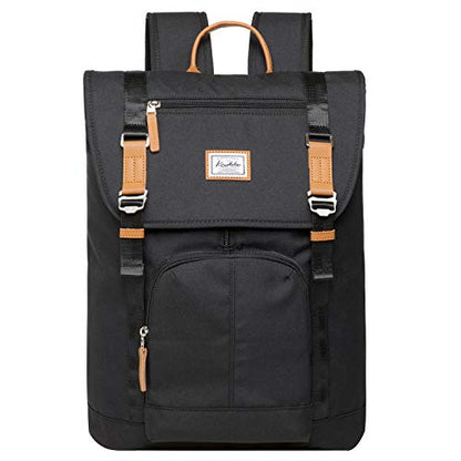 KAUKKO Casual Daypacks&Multipurpose Backpacks,Outdoor Backpack,Travel Casual Rucksack, Laptop Backpack Fits 15" - color: 13-black