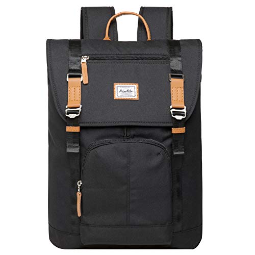 KAUKKO Casual Daypacks&Multipurpose Backpacks,Outdoor Backpack,Travel Casual Rucksack, Laptop Backpack Fits 15" - color: 13-black