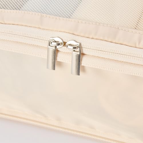 Vandel Space-Saving Compression Packing Cubes for Women 6-Pack Compressible - color: 3. Sand, size: 6 Pack (Compression)