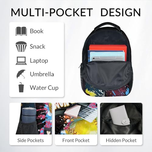 COZYAURA Custom Backpack Set - Softball Backpacks for Girls - Kids Bookbag for Elementary Middle School - Personalized School Bag with Lunch Box & Pencil Case - color: Style-4