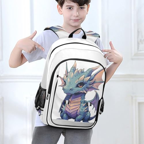 ALAZA Cute Baby Dragon Laptop Backpack Purse for Women Men Travel Bag Casual Daypack with Compartment & Multiple Pockets - color: Dragon