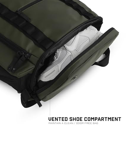 Gymreapers Gravestone 21L Backpack Travel Gym Bag Water-Resistant Lightweight Laptop Sleeve Carry On Luggage for Men & Women (OD Green) - color: Od Green