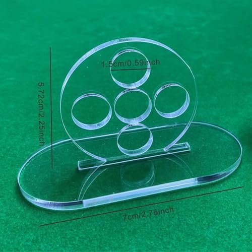 Portables Cue Stick Practice Tool Features Durability Acrylic Strokes Trainer for Home Club Use Precisions Alignment Trainer