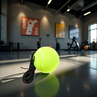 Tennis Training Ball with String,Tennis Trainer Balls Self Practice, Tennis Ball Training Equipment for Rebound Baseboard Self Trainer Tool