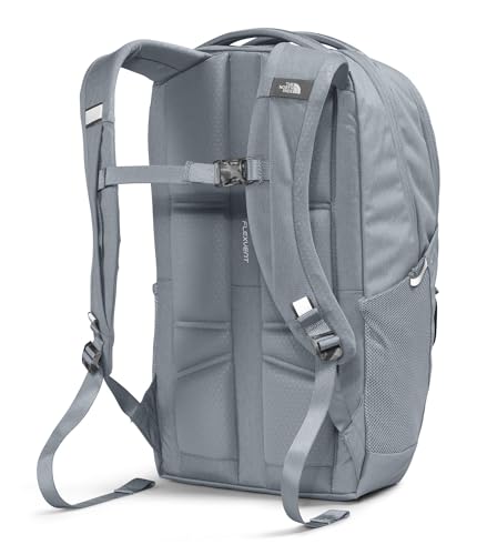 The North Face Jester Everyday Laptop Backpack - Commuter Daypack, Water Repellent, Laptop Sleeve, Mid Grey Dark Heather/TNF Black-NPF, One Size - color: Mid Grey Dark Heather/Tnf Black-npf