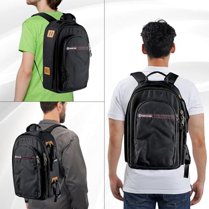 Tamrac Pasadena Camera Backpack for Photographers, DSLR Camera Bag with Laptop Compartment, Professional Photography Backpack, Camera Bag with Tripod Holder System, Travel Camera Carrying Case – Black - style: Pasadena
