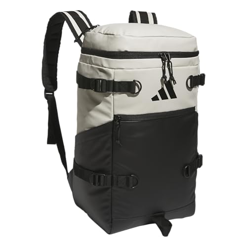 adidas Vista Top-Loading Backpack for Travel and Gym, 29L - color: Alumina Beige/Black