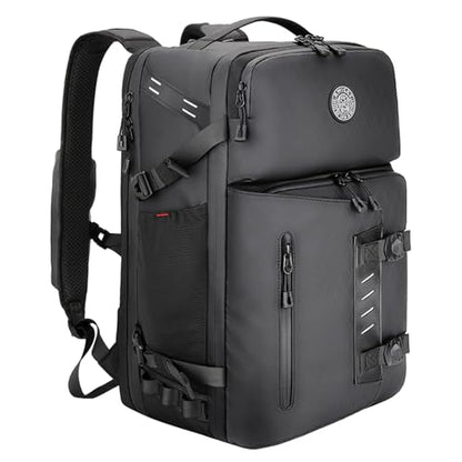 SWICKY 40L Travel Backpack for Men – TSA Friendly Carry-On, 17.3" Laptop Sleeve, Water-Resistant, Quick-Access Phone Pocket, Large Weekender for Travel & Commute - color: Black(88506-fits 17.3 Inch Laptop)