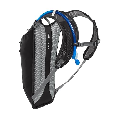 CamelBak Rogue Light 7 Hydration Backpack with Crux Reservoir, Lightweight Ventilated Design for Biking and Hiking - color: Black 2.0