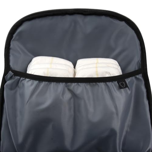 Fisher-Price Fastfinder 3 Piece Set Diaper Bag Backpack for Moms & Dads with Changing Pad and Wipes Pocket