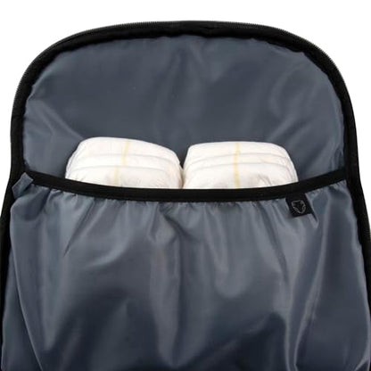 Fisher-Price Fastfinder 3 Piece Set Diaper Bag Backpack for Moms & Dads with Changing Pad and Wipes Pocket