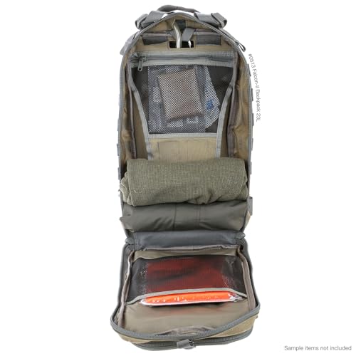 MAXPEDITION Falcon-II Backpack, 23L Tactical Backpack, Survival Pack, Bug Out Bag, MOLLE Go Bag for EDC, 0513 - color: Khaki/Foliage Green